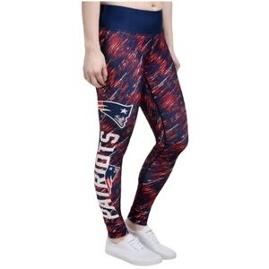 PATRIOTS Team Sports Apparel Leggings - Size Large -